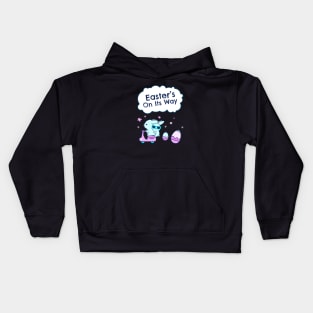 Easter’s on its way Kids Hoodie